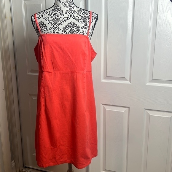 Wild Fable Peach Spaghetti Strap Dress New XXL - Picture 1 of 6